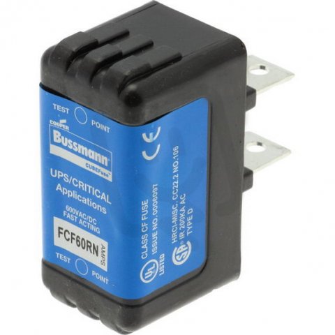 Pojistka Eaton FCF60RN CubeFuse 600V AC / 300V DC, 60A