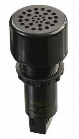 Akustická signálka AS-95 S 12AC/DC IP65 d22mm Eleco VEP CZ 31011585