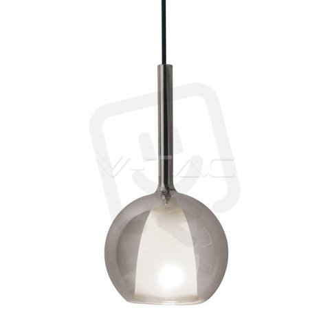 Závěsné svítidlo V-TAC Modern Double Glass Grey+White d 250mm VT-7304