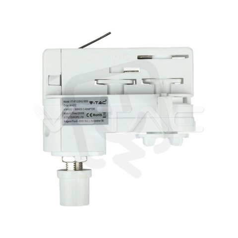 4 Track Light Adaptor White,