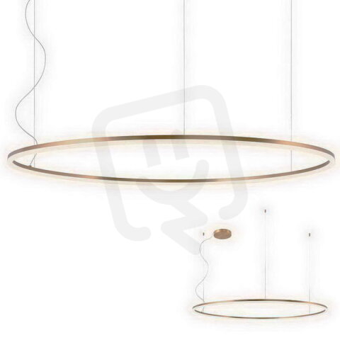 Závěsné svítidlo ORBIT SU LED 105W 3000K D1500 BRASS-DALI REDO 01-1719-DALI