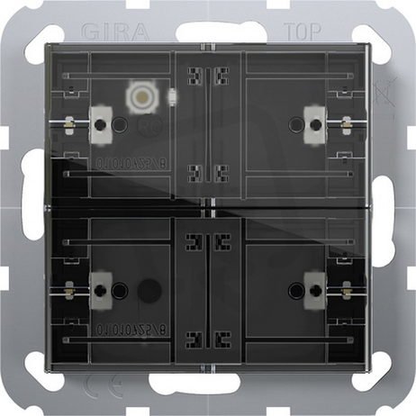 Tlačítkový senzor 4 Komfort 2n. KNX System 55 GIRA 504200