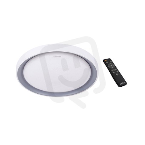 Plafoniera ARIEL LED C 48W WW-CW IP44 stříbrná IDEUS 04012