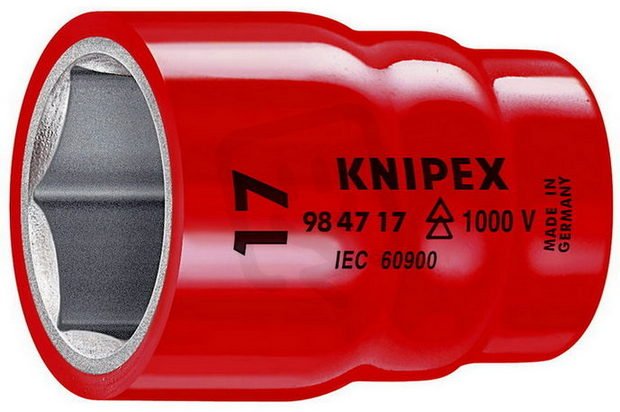 Nasazovací nástrčný klíč, s vnitřním čtyřhranem 1/2'' KNIPEX 98 47 14