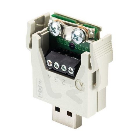 Konektorový USB modul, vidlice WIELAND 78.111.0453.0