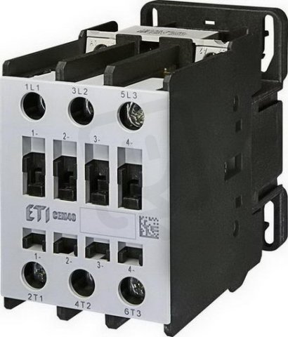 Motorový stykač CEM40.00-230V-50/60Hz, 3p, 3xNO,60A/40A ETI 004647103