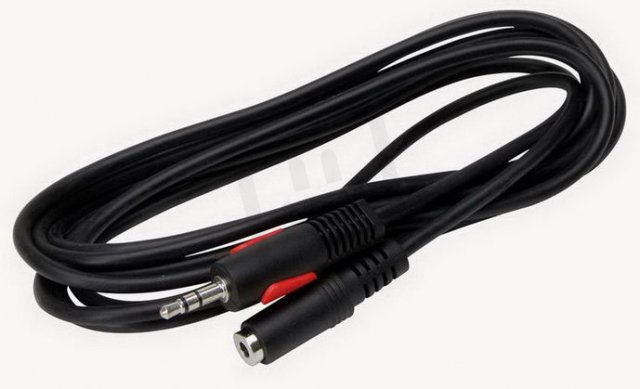 Stereo kabel 3,5 mm, jack-konektory, 2,5m KOPP 33366838