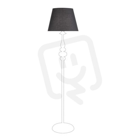 ABAJUR ELIZEE LAMP BLACK