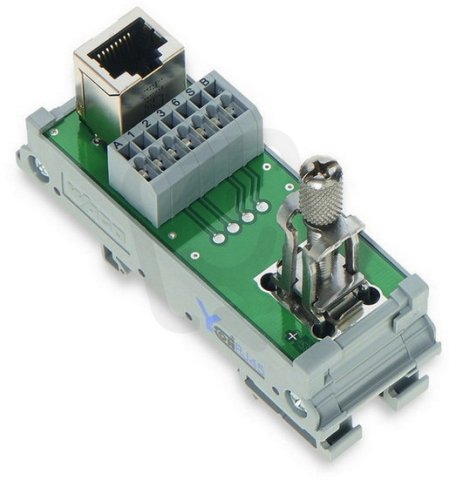 propojovací modul RJ-45 s výkonovými kontakty WAGO 289-178