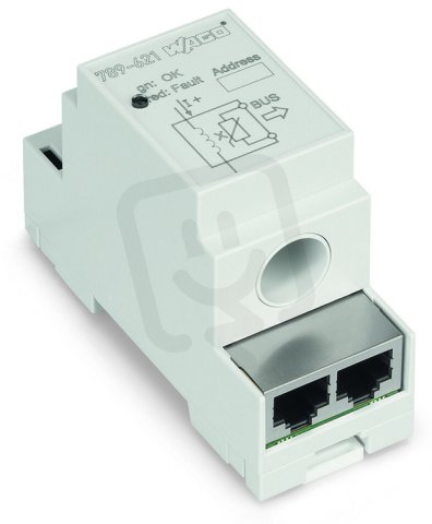 Měřicí transformátor proudu, 140 A DC, Modbus RTU, 24 V DC WAGO 789-621