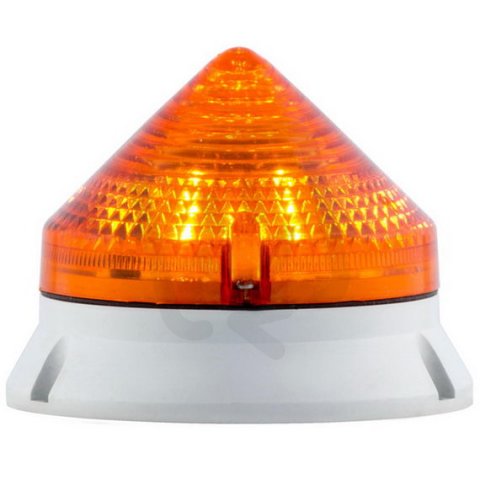 Svítidlo signální CTL 900 LED 12/24 V, ACDC, IP54, oranžová, světle šedá 38702
