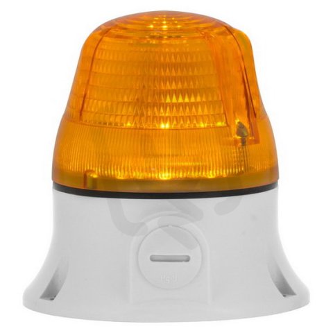 Svítidlo signální MICROLAMP LED 90/240 V, AC, IP54, M16, oranžová, světle šedá