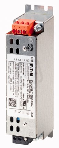 DX-EMC34-008 EMC filtr pro frekvenční měniče 3-fázový 8A ULN=520V Eaton 184500