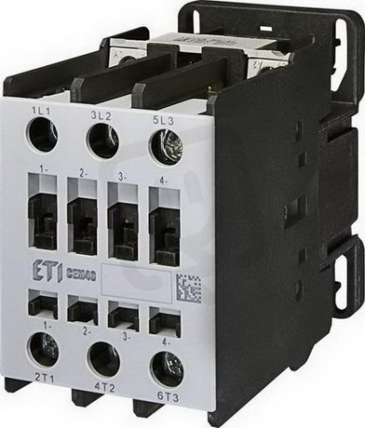 Motorový stykač CEM40.00-400V-50/60Hz, 3p, 3xNO,60A/40A ETI 004647104