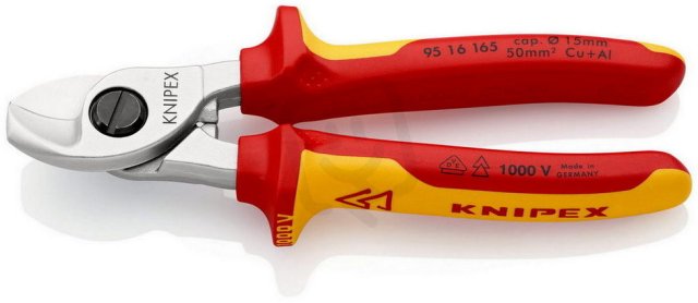 Kabelové nůžky 165 mm KNIPEX 95 16 165 SB