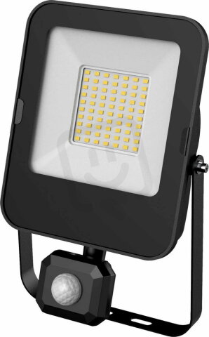 LED Reflektor s PIR čidlem pohybu ALFA PIR SMD 50W CW 5000/6000lm