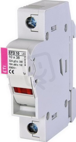 Pojistkový odpínač ETI EFD 10 1p LED AD 32A 690V AC s adaptérem pro CH10 gG/aM