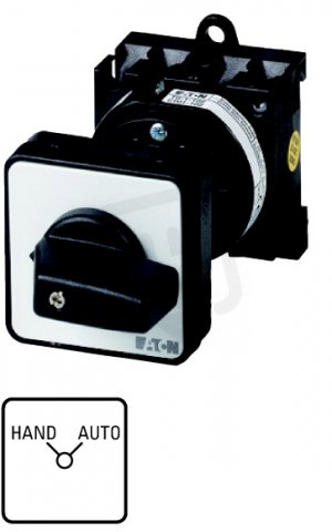 Eaton 10381 Přepínač ručně/automaticky, 2-pól, 20A T0-2-15452/Z