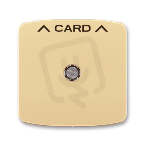 Kryt spínače kartového s čirým průzorem 3559A-A00700 D béžová Tango ABB