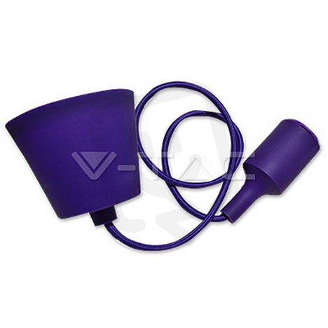 E27 Pendant Holder Purple,  VT-7228