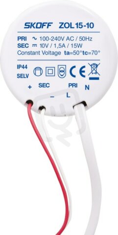 Skoff ZL-015-D-1-1 LED napaječ 12V/15W ZOL 15 12V