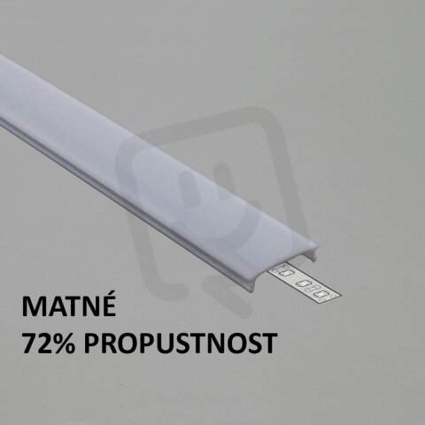 FKU-PC20-KLIK-2M-OP Plexi C20 KLIK matné pro FKU36,37, 2m FK TECHNICS 4738549