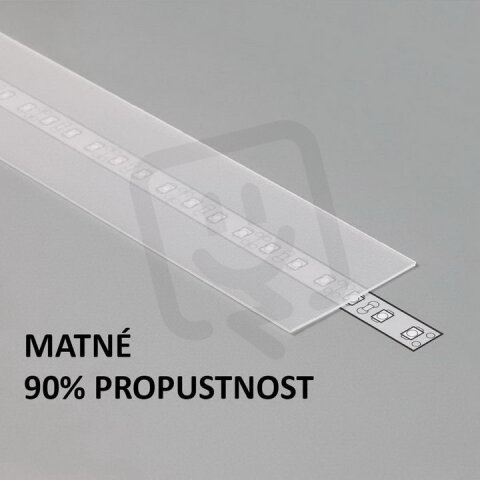 FKU-PH-1M-FR Plexi H matné pro FKU40, 1m FK TECHNICS 4739407