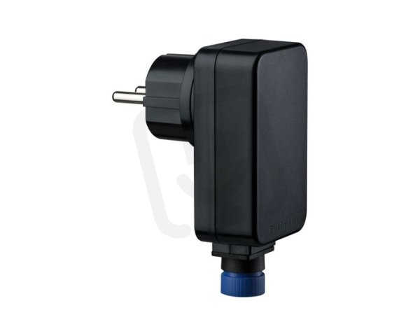 Plug&Shine napaječ IP44 21W 24V DC do zásuvky černý 988.48 PAULMANN 98848