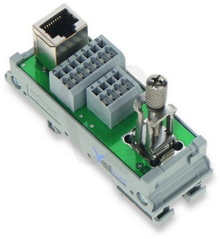 propojovací modul RJ-45 s výkonovými kontakty WAGO 289-179