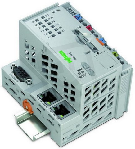 procesorový modul PFC200, 2. generace, 2x Ethernet, RS-232/-485, světle šedá