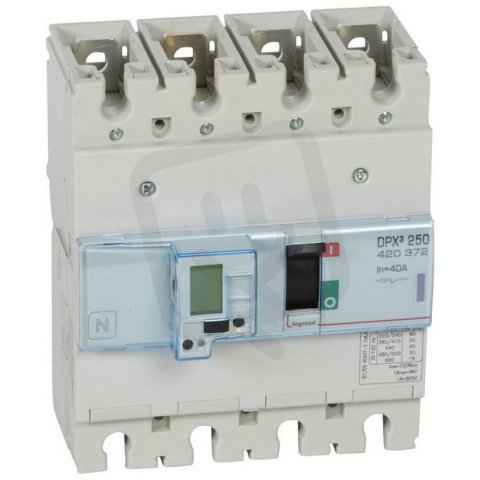 DPX3 250ELE 4P 40A 50KA LEGRAND 420372