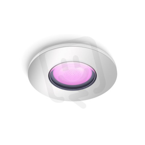 Philips Hue WACA Xamento zápustný spot LED 350lm 2200-6500K RGB IP44 chrom