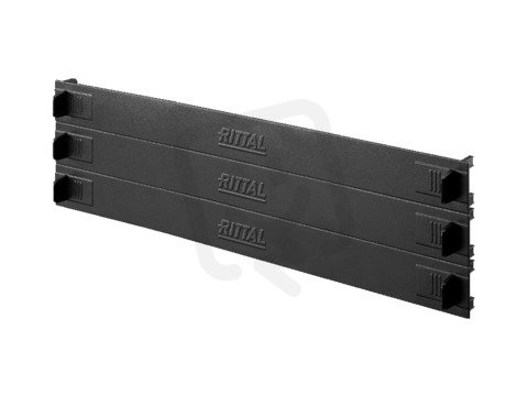 Rittal 7151305 Zaslepovací panel, 3x3U, rychlé upevnění bez šroubů RAL 9005