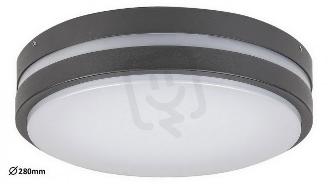 Hamburg LED 12W IP44 antracit RABALUX 8848