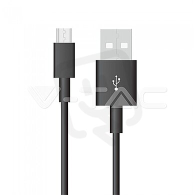 1M Micro USB cable 1.0A PVC, Silver seri