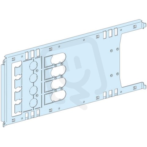 Montážní deska pro horizontální NSX630, 4P SCHNEIDER LVS03454