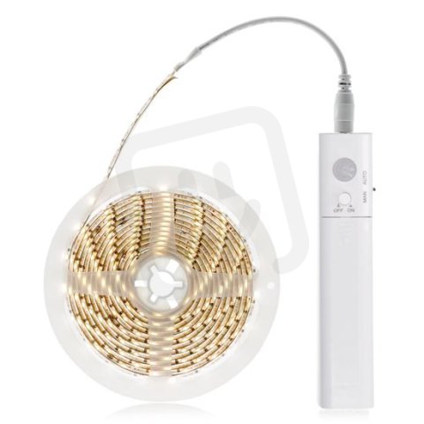 LED světelný pás se senzorem, 1m, 4x AAA SOLIGHT WM56