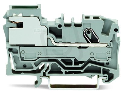 svorka pro vyrovnání potenciálů 6mm2 Push-in CAGE CLAMP šedá WAGO 2006-7111