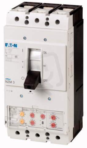 EATON NZMN3-4-AE630/400-T Jistič 4pól ochr. obvodů 50kA 630A N=60% zemní spoušť