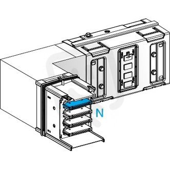 Koleno 800-1000 A horizontální SCHNEIDER KSA1000DLC401