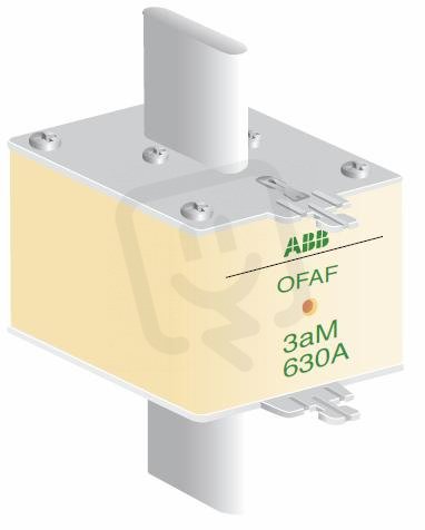 OFAF3AM630 HRC Fuse Link Size NH3 aM ABB 1SCA022698R0520