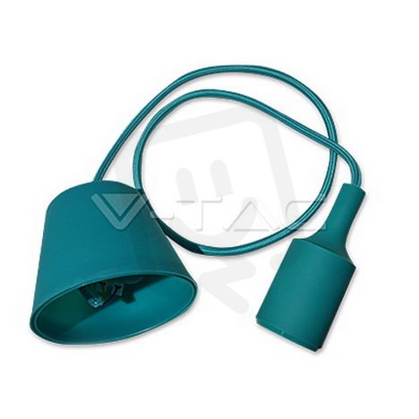 E27 Pendant Holder Green,  VT-7228