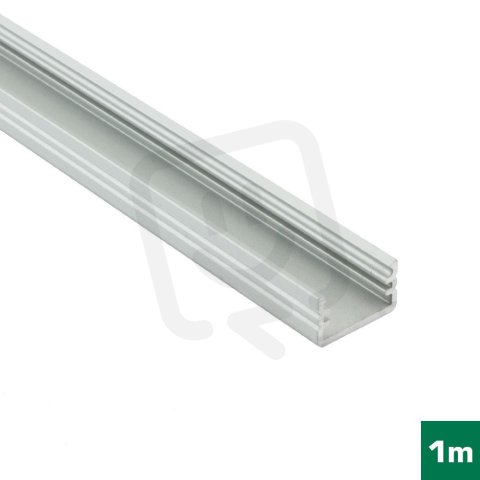 FKU22-1M-EL AL profil FKU22 A/Z pro LED, bez plexi, 1m, elox FK TECHNICS 4731613