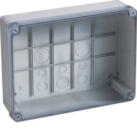 IP56 07 TRASP 05621 Rozváděč s průhlednými dveřmi 380x300x120 mm IBOCO 05621