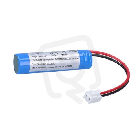 Náhradní baterie pro WO527, LiFePO4 3,2V 1500mAh SOLIGHT WO527ND