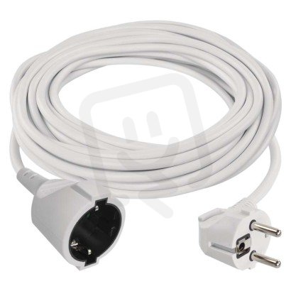 Prodlužovací kabel 10 m 1 zásuvka bílý PVC 1,5mm2 EMOS P0120R