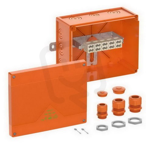 Kabelový rozbočovací box WKE 6 T Duo 5 x 16mm2 oranžová IP66 SPELSBERG 86763001