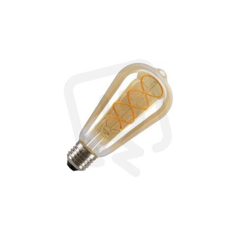 LED ST64, LED-žárovka, zlatá, E27, 4W, 2000K SLV 1008646