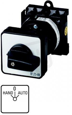 Eaton 57840 Přepínač ručně/automaticky, 3-pól, 20A T0-3-15433/Z