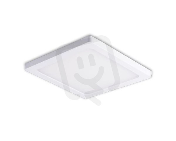 Zápustné svítidlo TINY hranaté bílé LED 8W 4000K 88x88mm kulaté